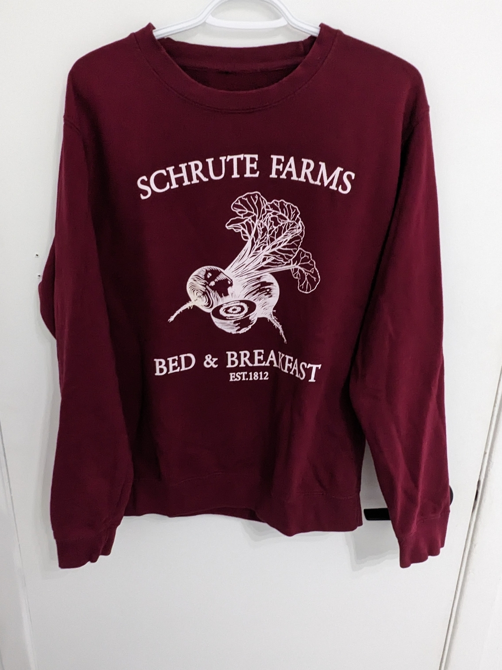 The Office Schrute Farms Crewneck Sweater